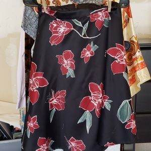 Floral Midi Skirt